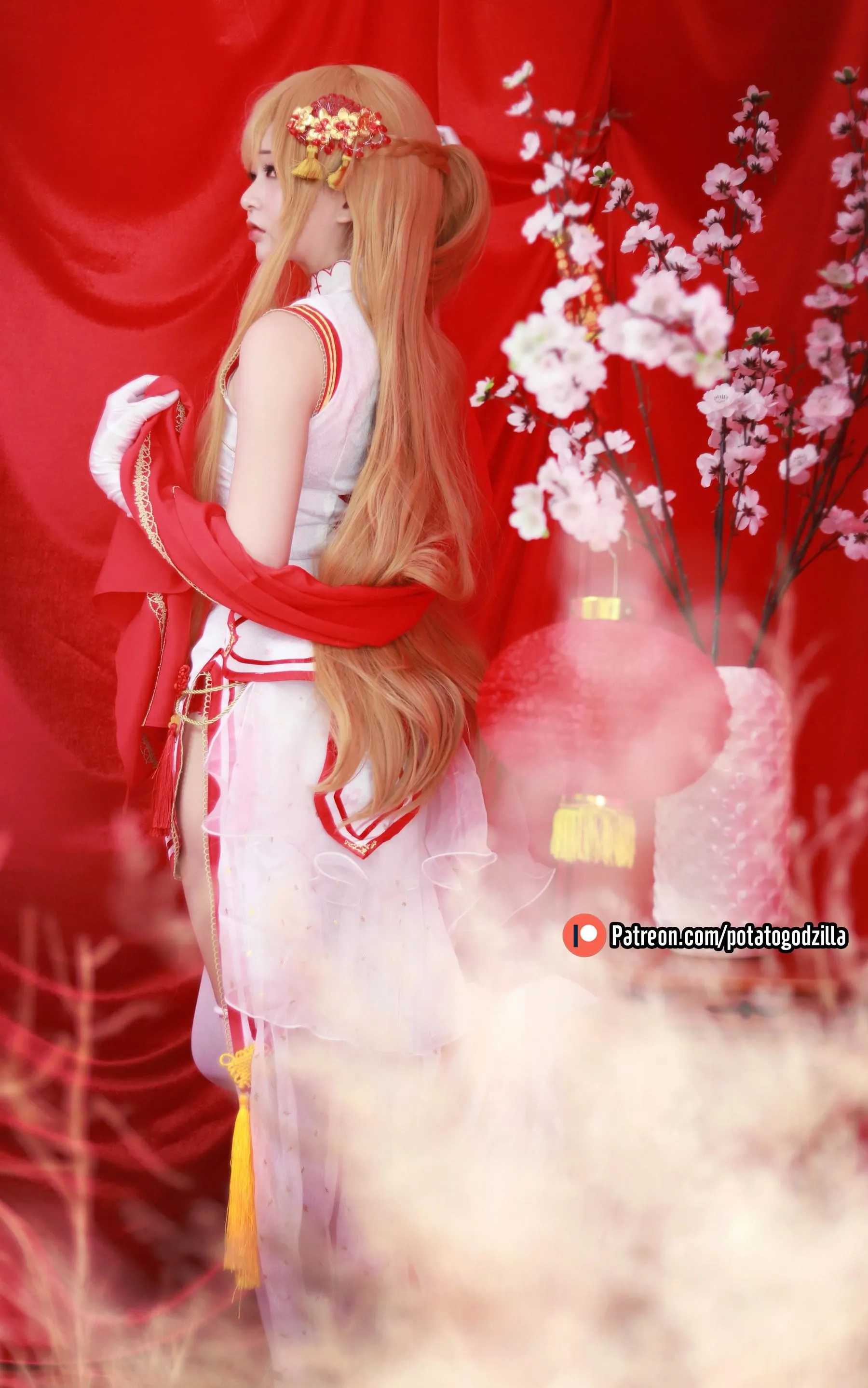 Potato Godzilla – NO.73 Asuna Yuuki Qipao [53P]插图7